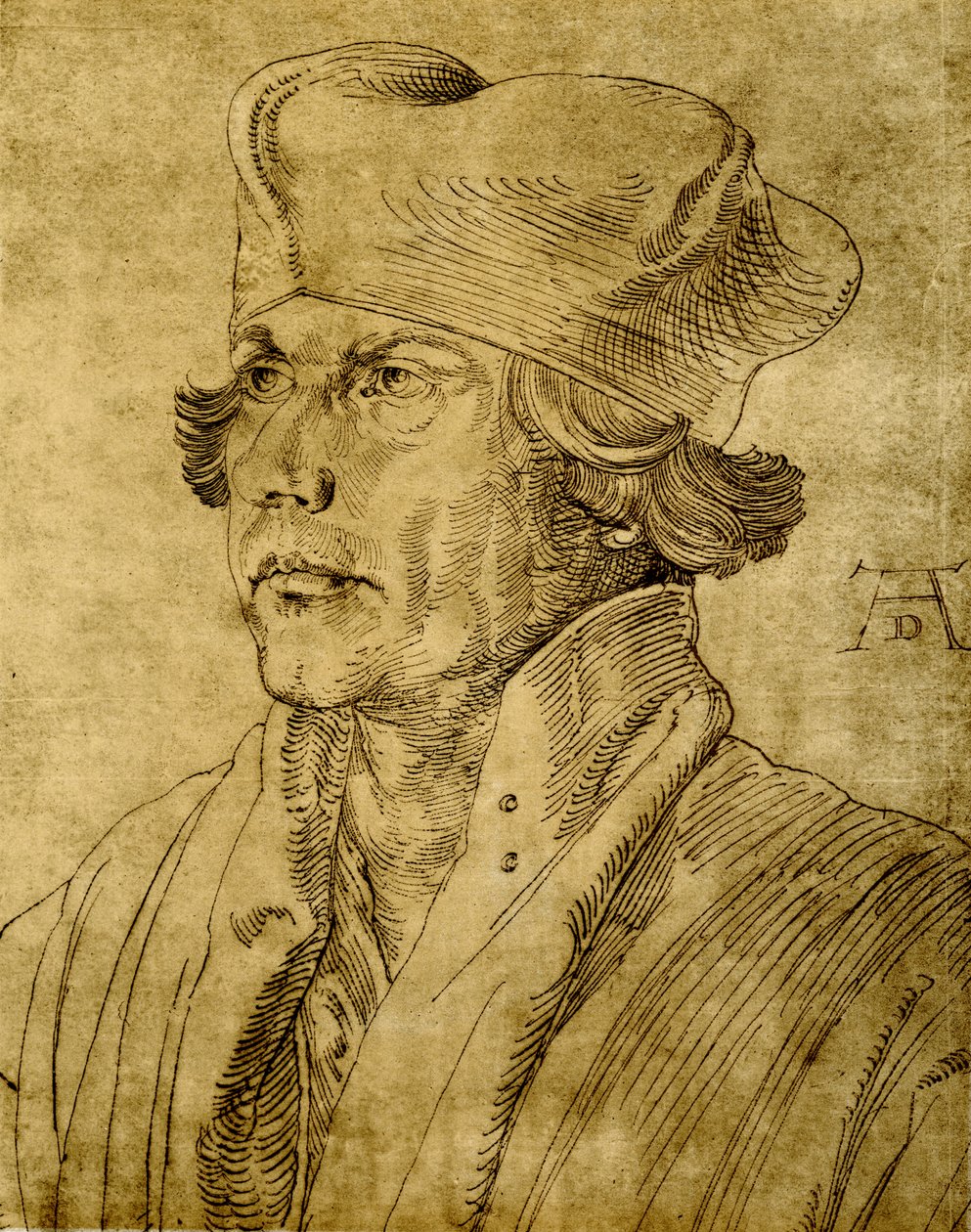 Cardinal Matthäus Lang von Wellenburg by Albrecht Dürer
