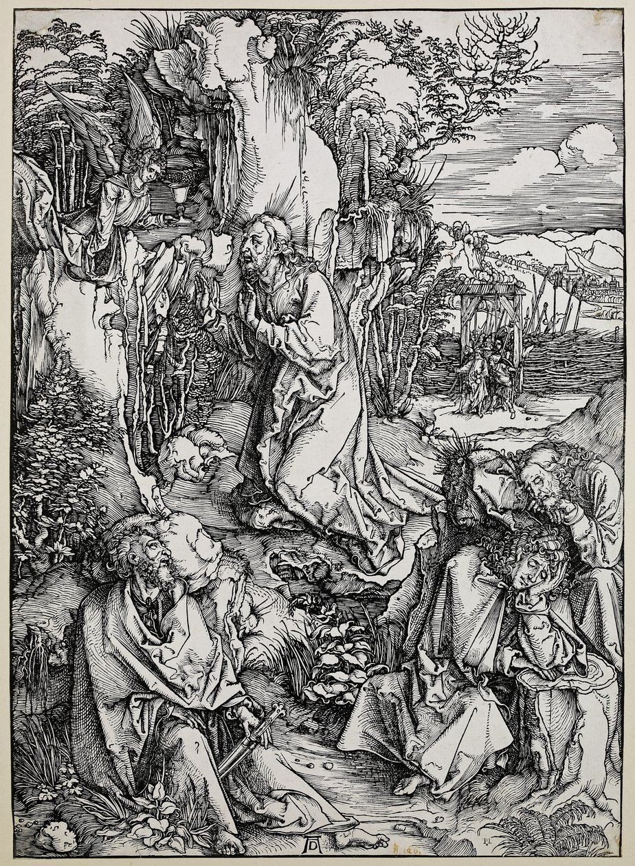 Christ on the Mount of Olives, 149699 by Albrecht Dürer