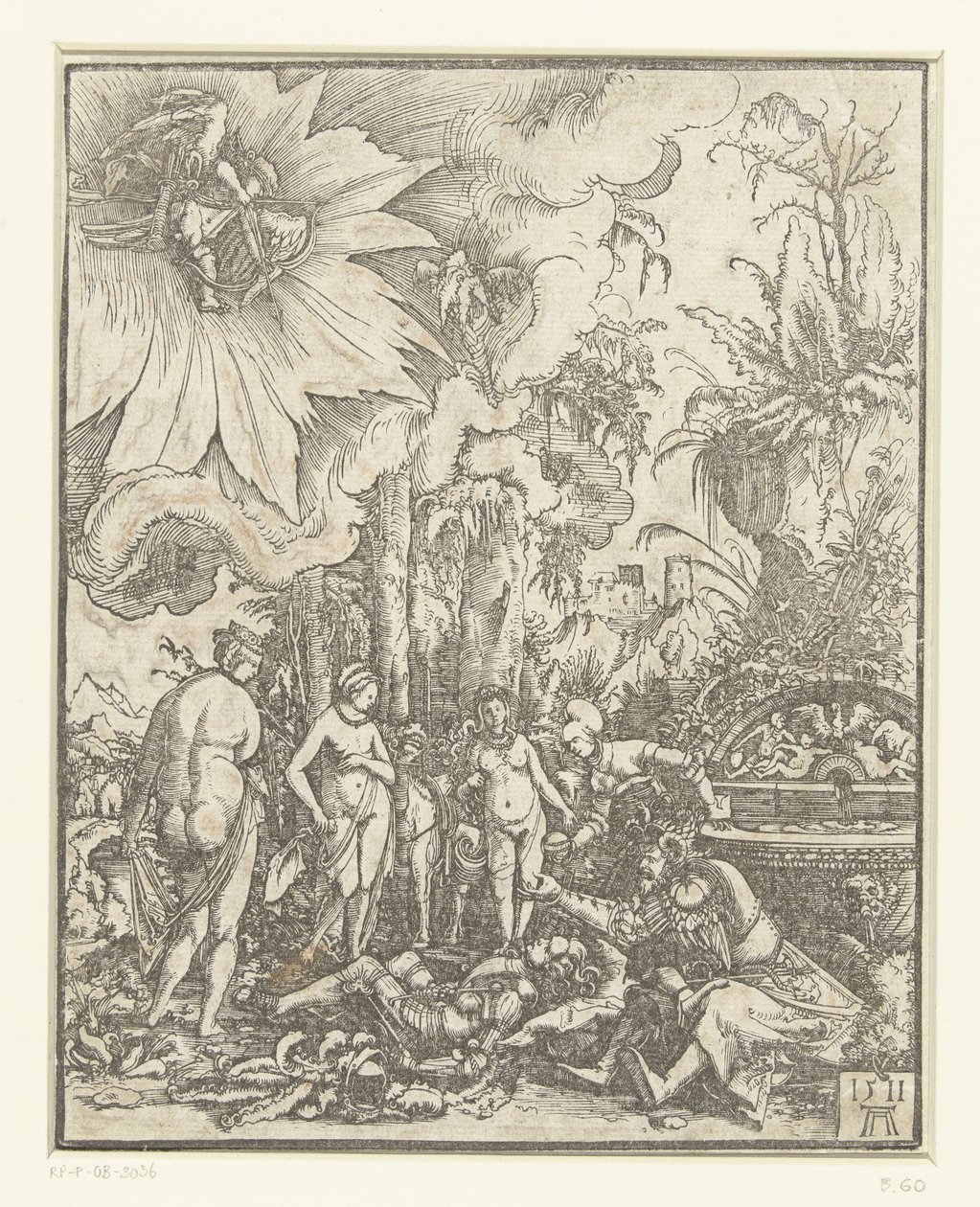 The Dream of Paris (The Judgment of Paris) by Albrecht Altdorfer