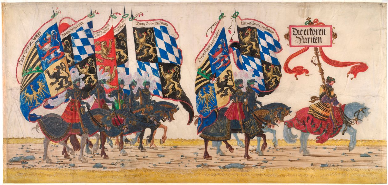 The German Princes by Albrecht Altdorfer