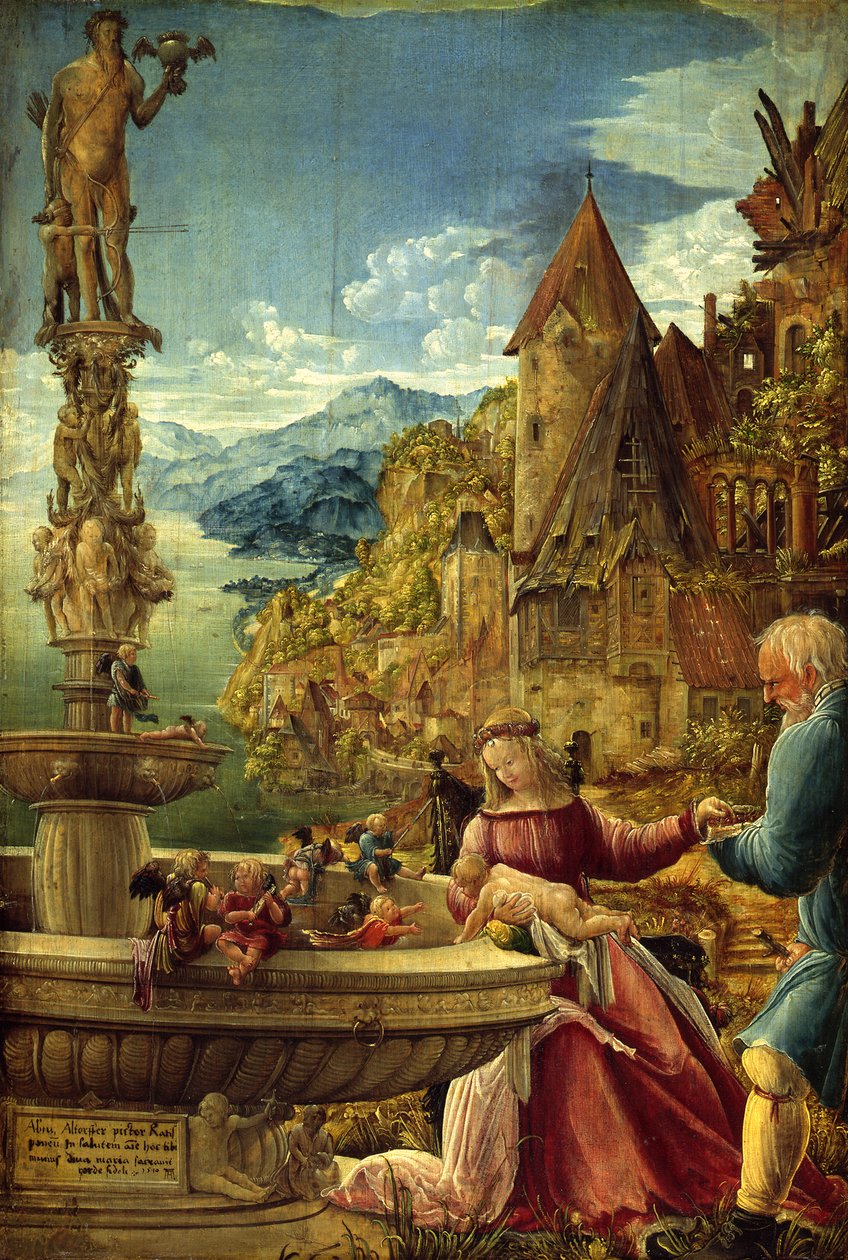 Rest on the Flight to Egypt by Albrecht Altdorfer