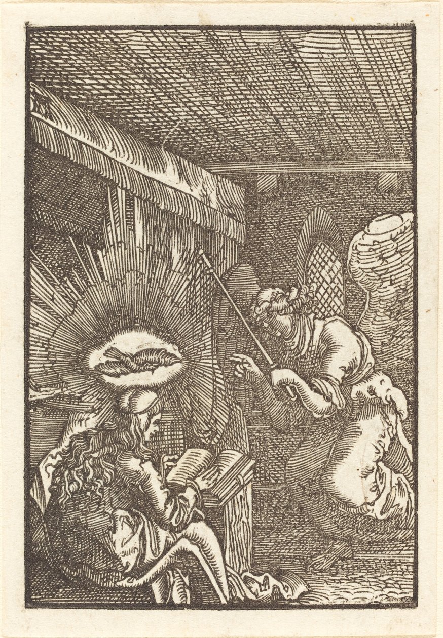 The Annunciation by Albrecht Altdorfer