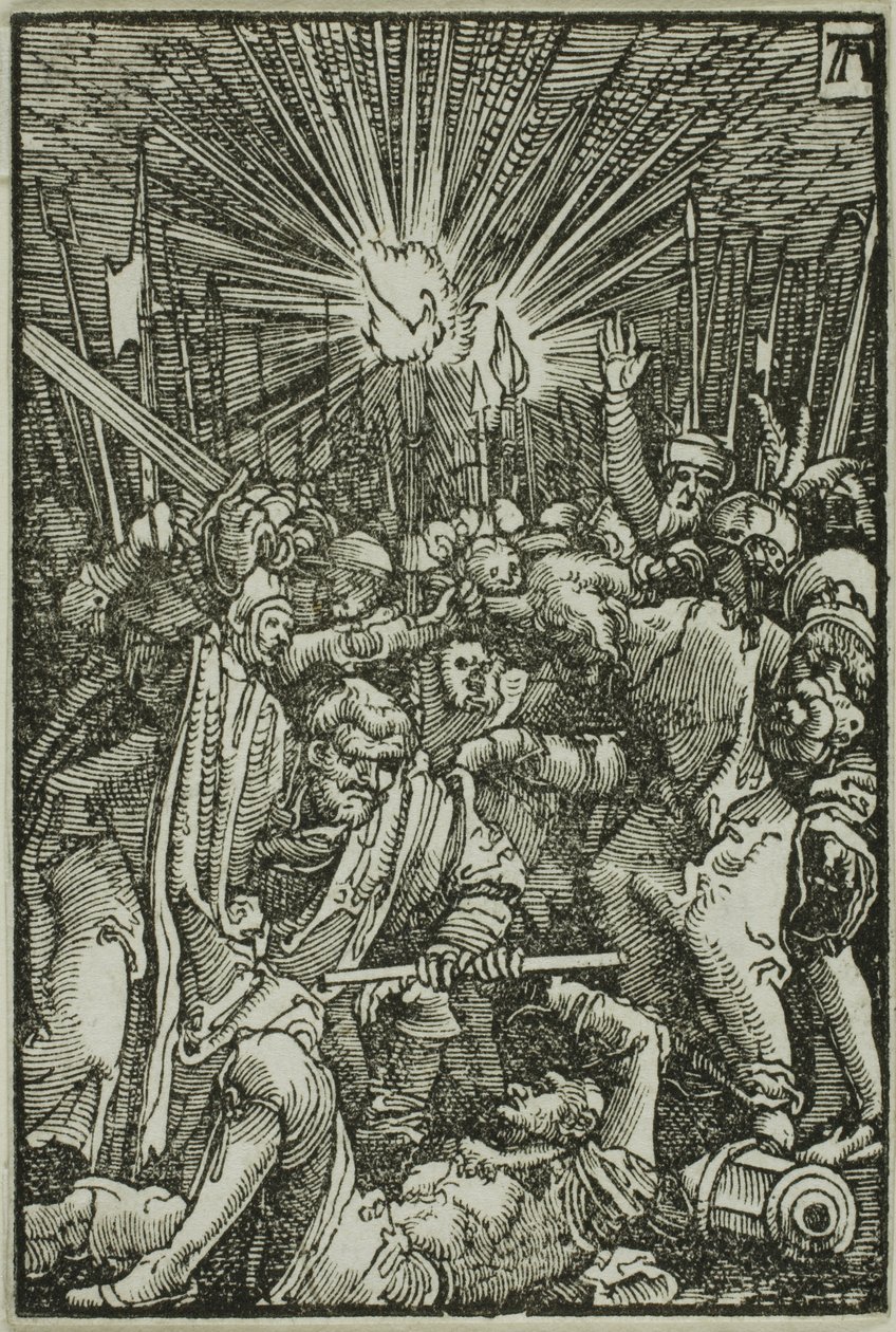 The Betrayal, from The Fall and Redemption of Man by Albrecht Altdorfer
