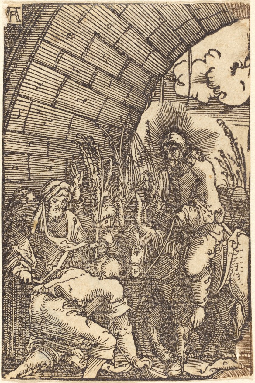 The Entry into Jerusalem by Albrecht Altdorfer