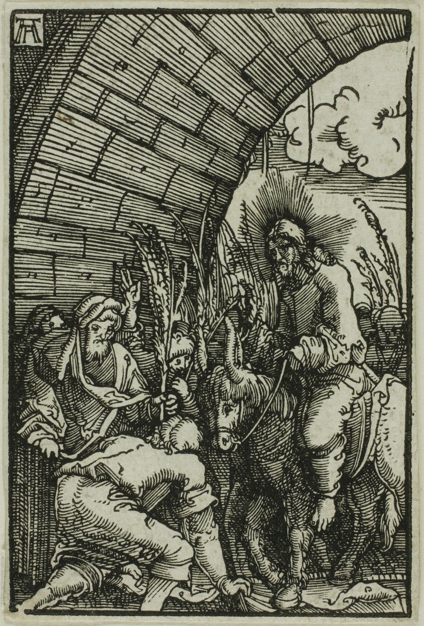The Entry into Jerusalem, from The Fall and Redemption of Man by Albrecht Altdorfer