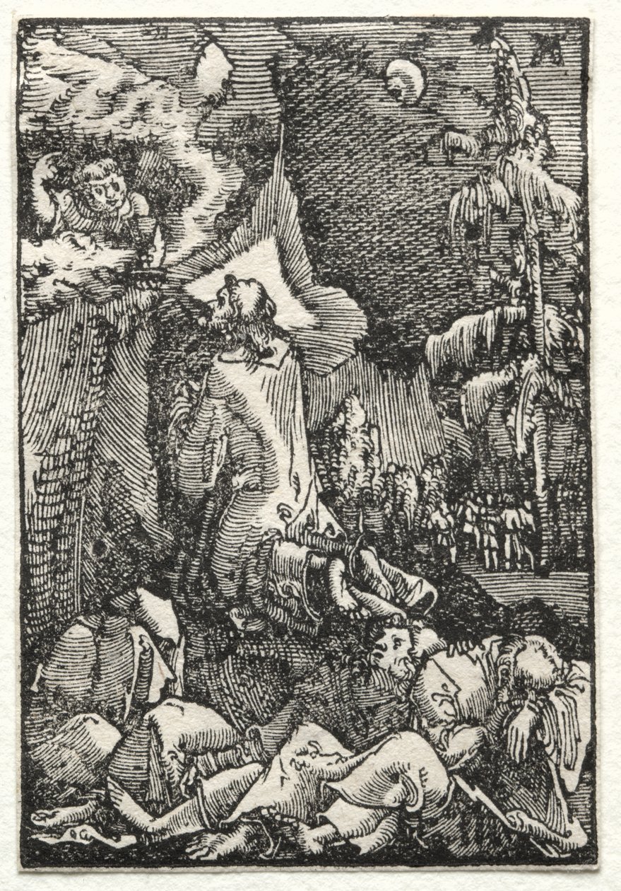 The Fall and Redemption of Man: Christ on the Mount of Olives by Albrecht Altdorfer