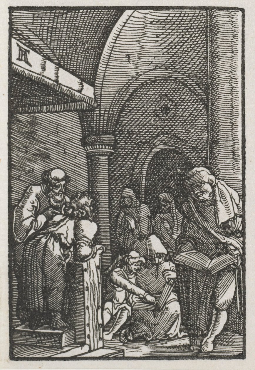 The Fall and Redemption of Man: Christ Disputing with the Doctors, c. 1515 by Albrecht Altdorfer