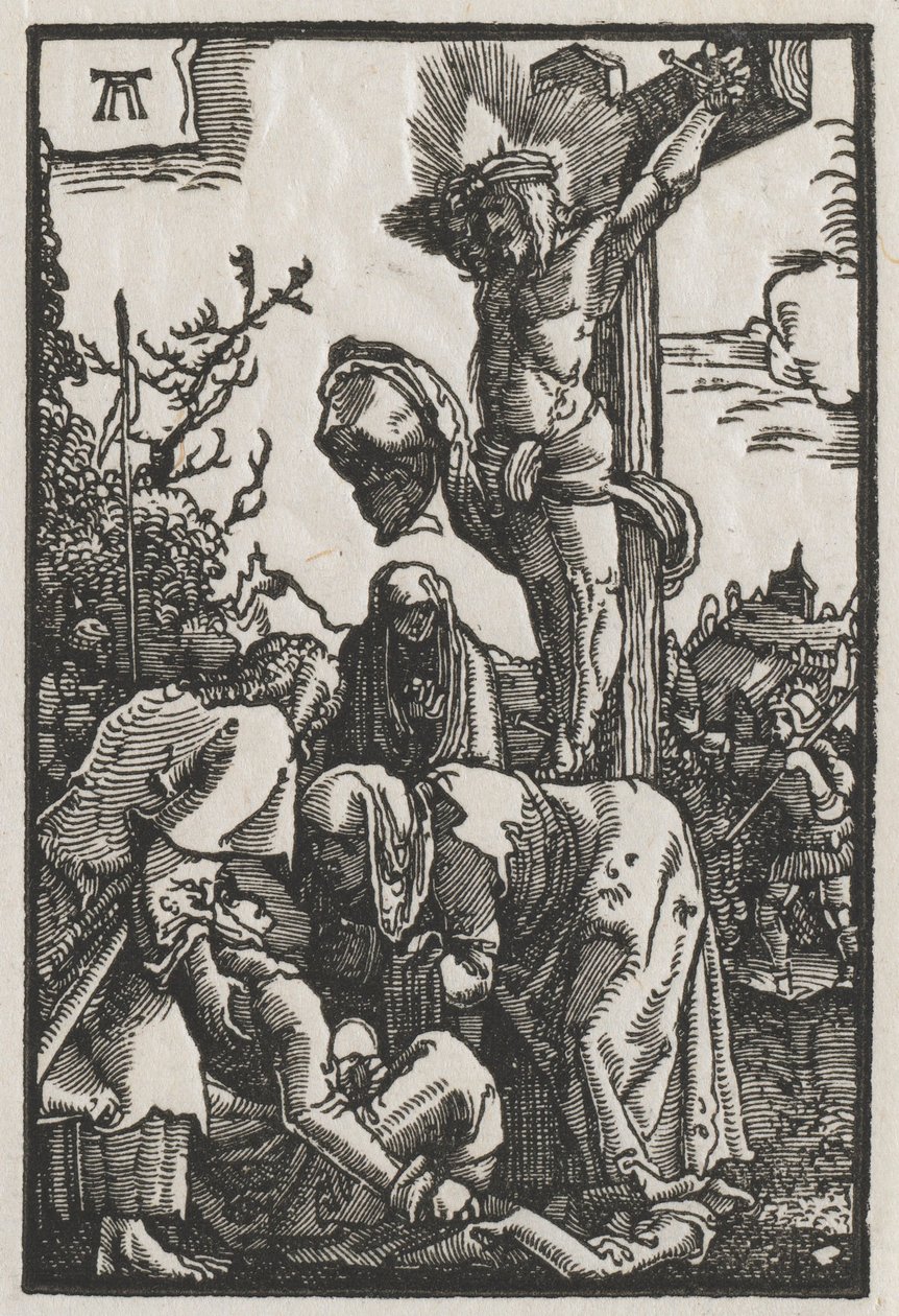 The Fall and Redemption of Man: Christ on the Cross, c. 1515 by Albrecht Altdorfer
