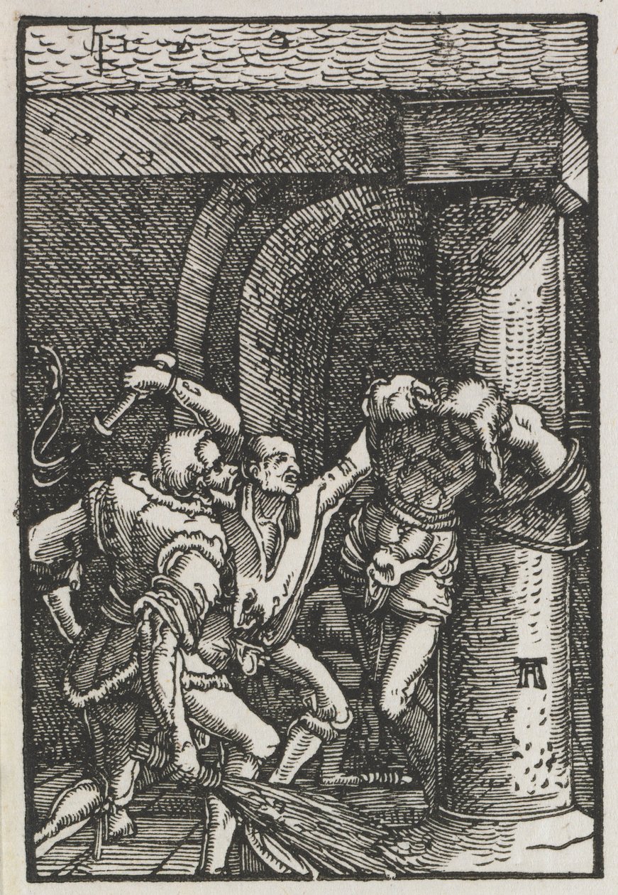The Fall and Redemption of Man: Flagellation of Christ by Albrecht Altdorfer