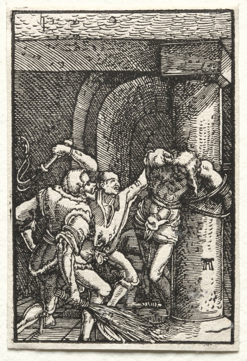 The Fall and Redemption of Man: Flagellation of Christ, c. 1515 by Albrecht Altdorfer