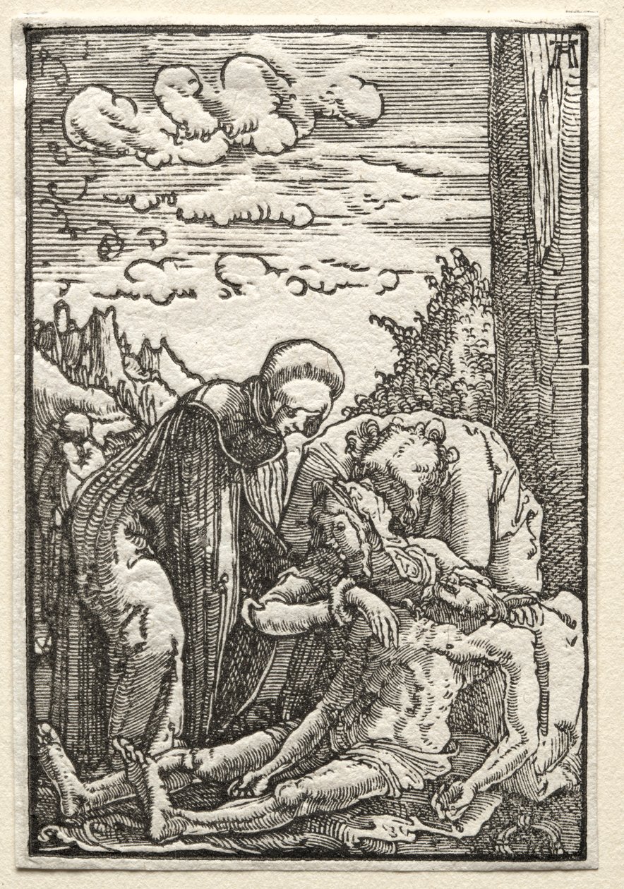 The Fall and Redemption of Man: The Lamentation beneath the Cross by Albrecht Altdorfer