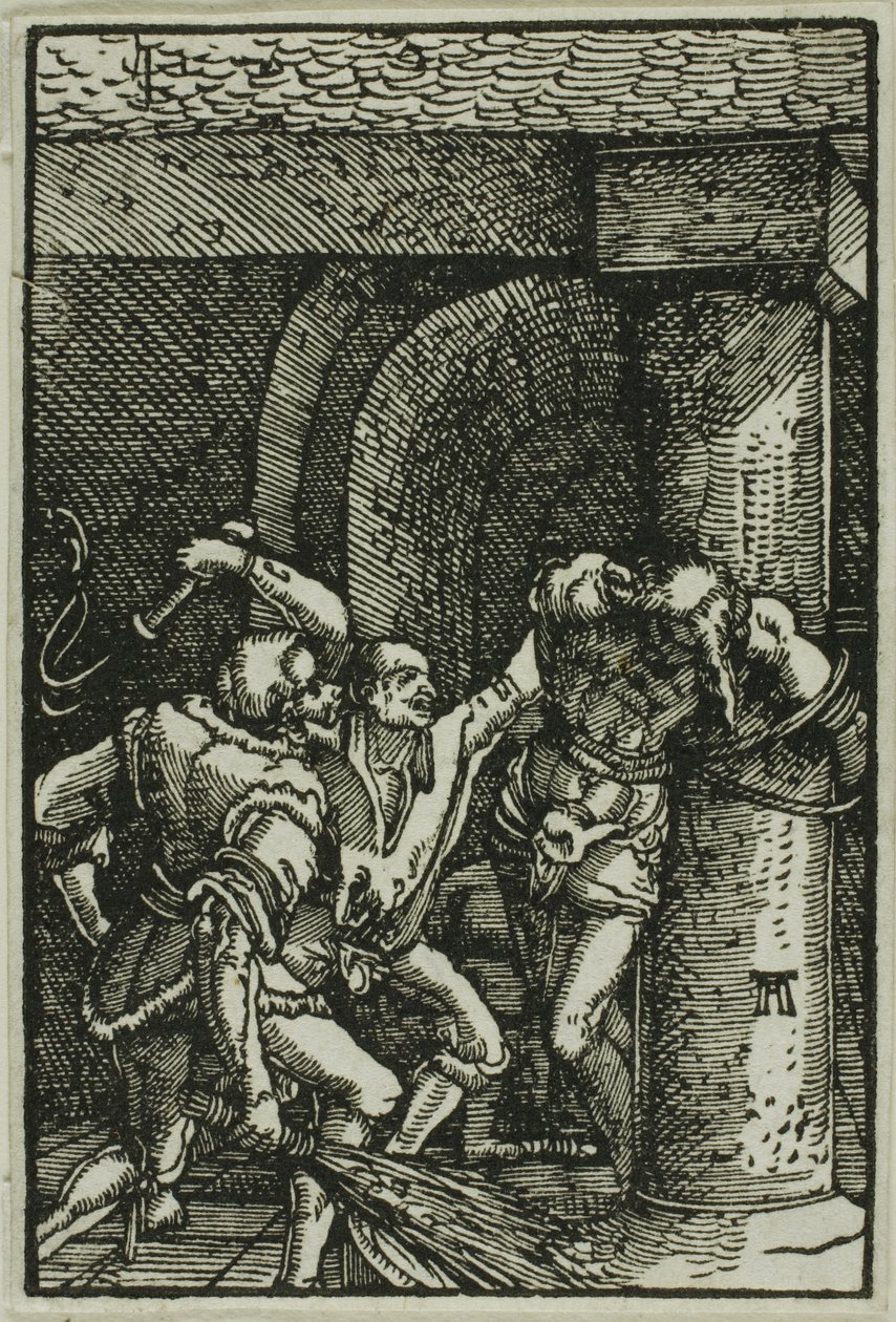 The Flagellation, from The Fall and Redemption of Man by Albrecht Altdorfer