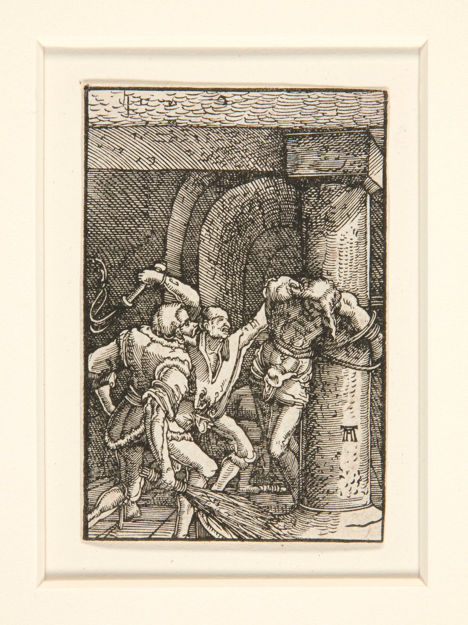 The Flagellation, from the series The Fall and Redemption of Man by Albrecht Altdorfer