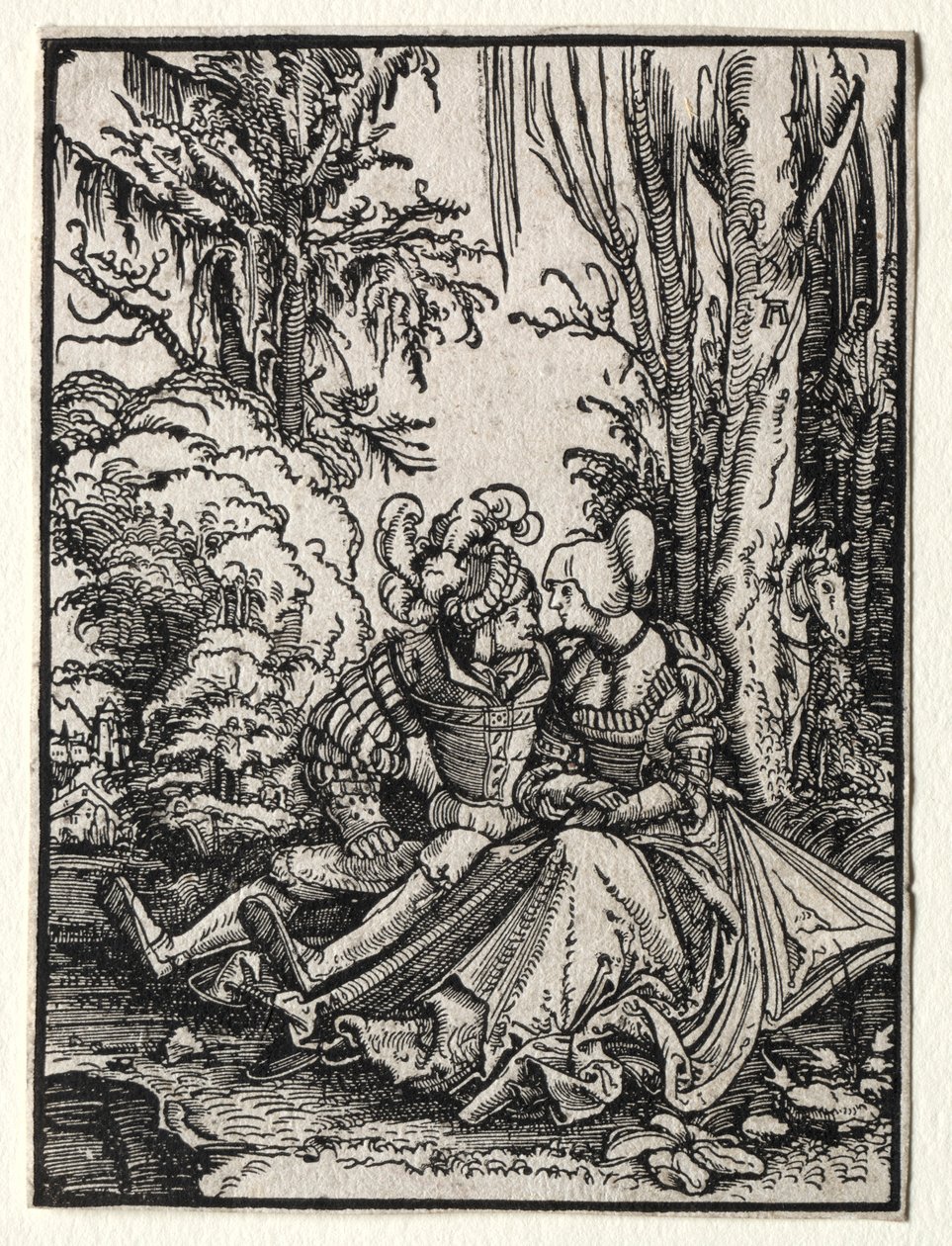 The Lovers by Albrecht Altdorfer