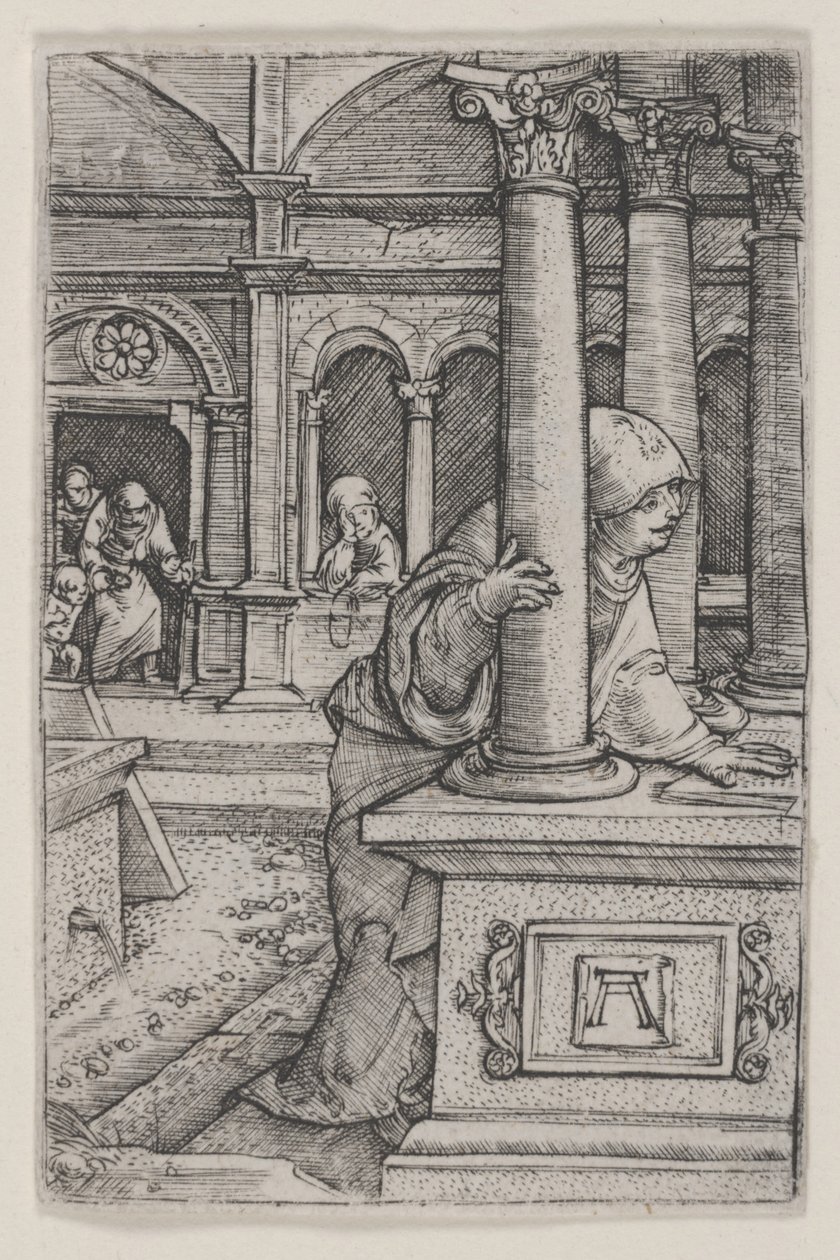 The Virgin Seeking Jesus in the Temple by Albrecht Altdorfer
