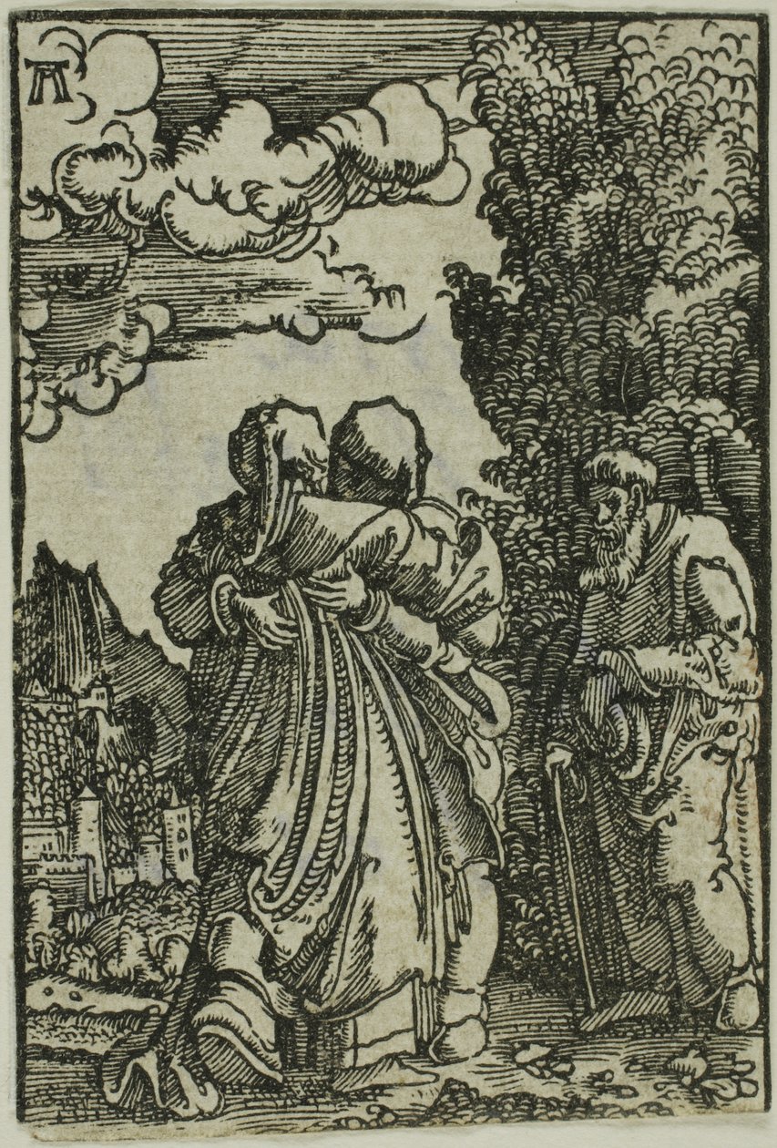 The Visitation, from The Fall and Redemption of Man by Albrecht Altdorfer