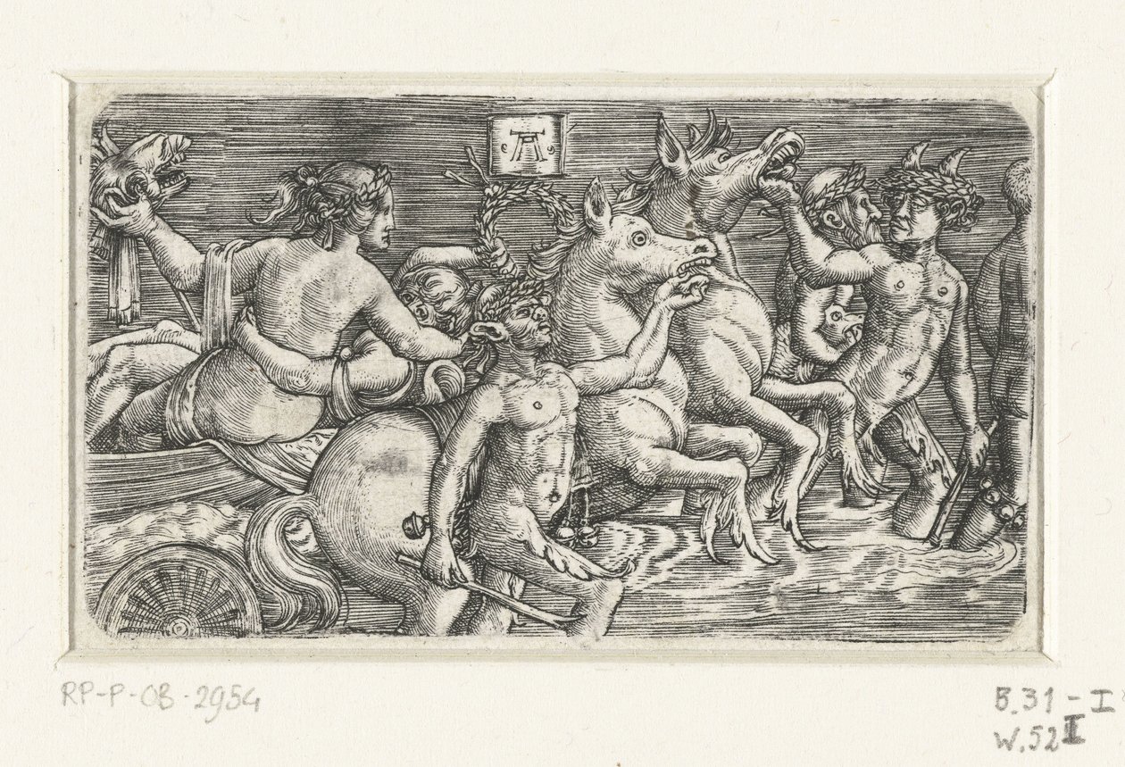 Triumph of Sea Gods by Albrecht Altdorfer