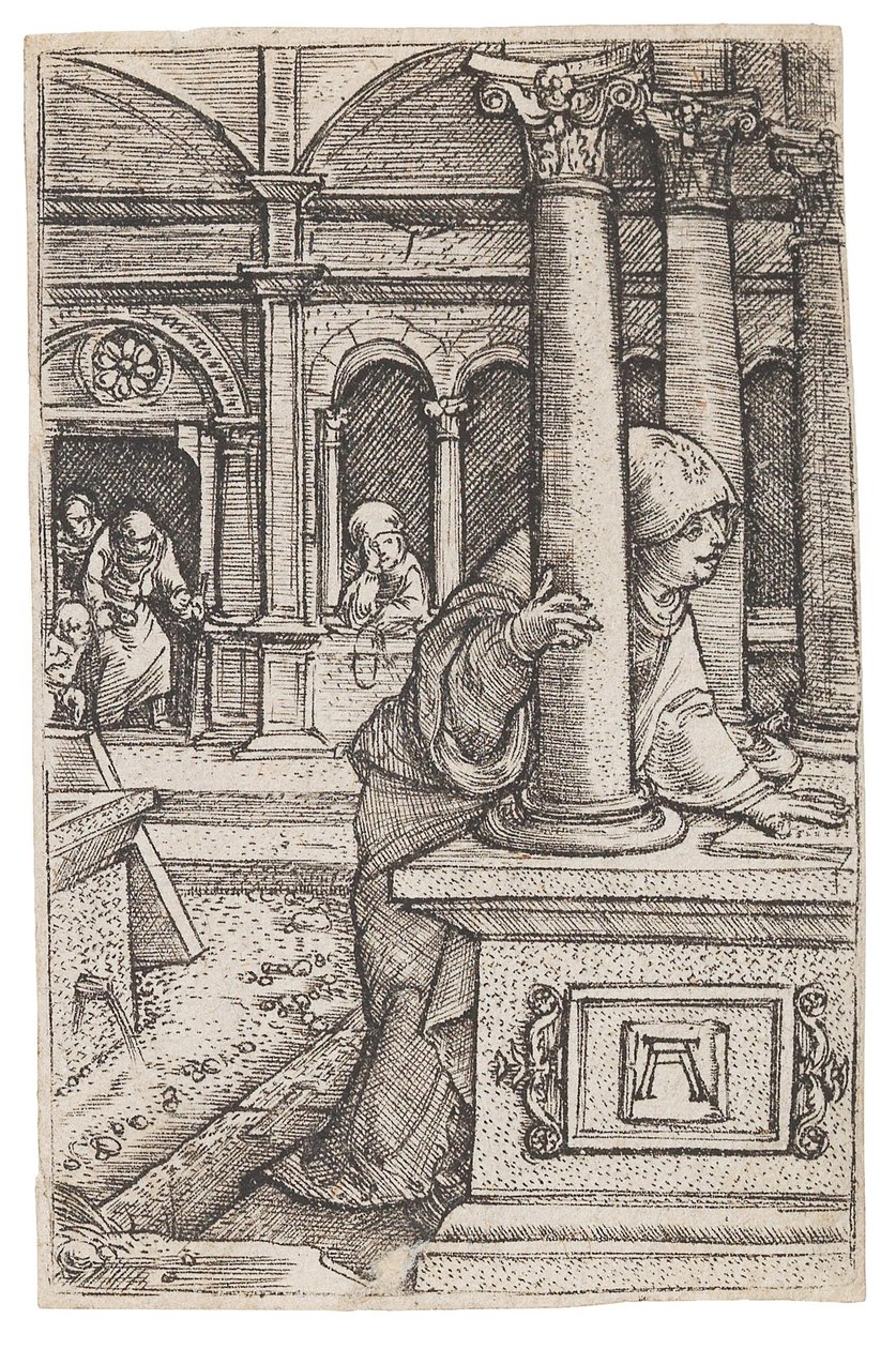 Virgin Mary Searching for the Twelve-Year-Old Jesus in the Temple by Albrecht Altdorfer