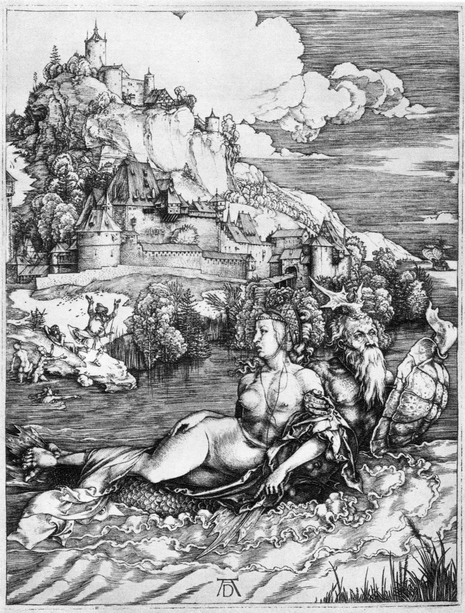 A Sea Monster Bearing Away a Princess by Albrecht Dürer