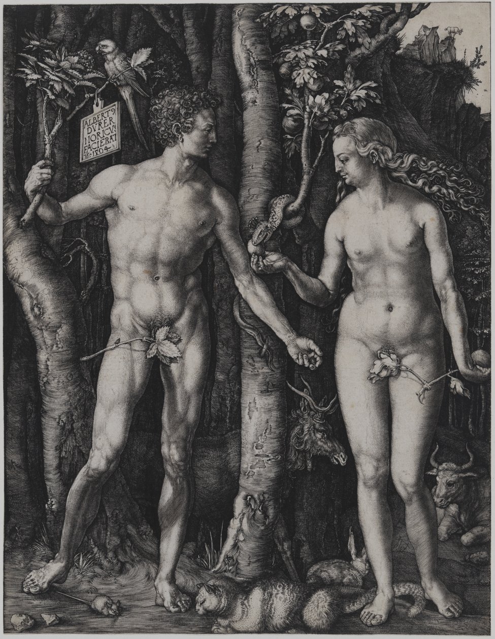 Adam and Eve by Albrecht Dürer