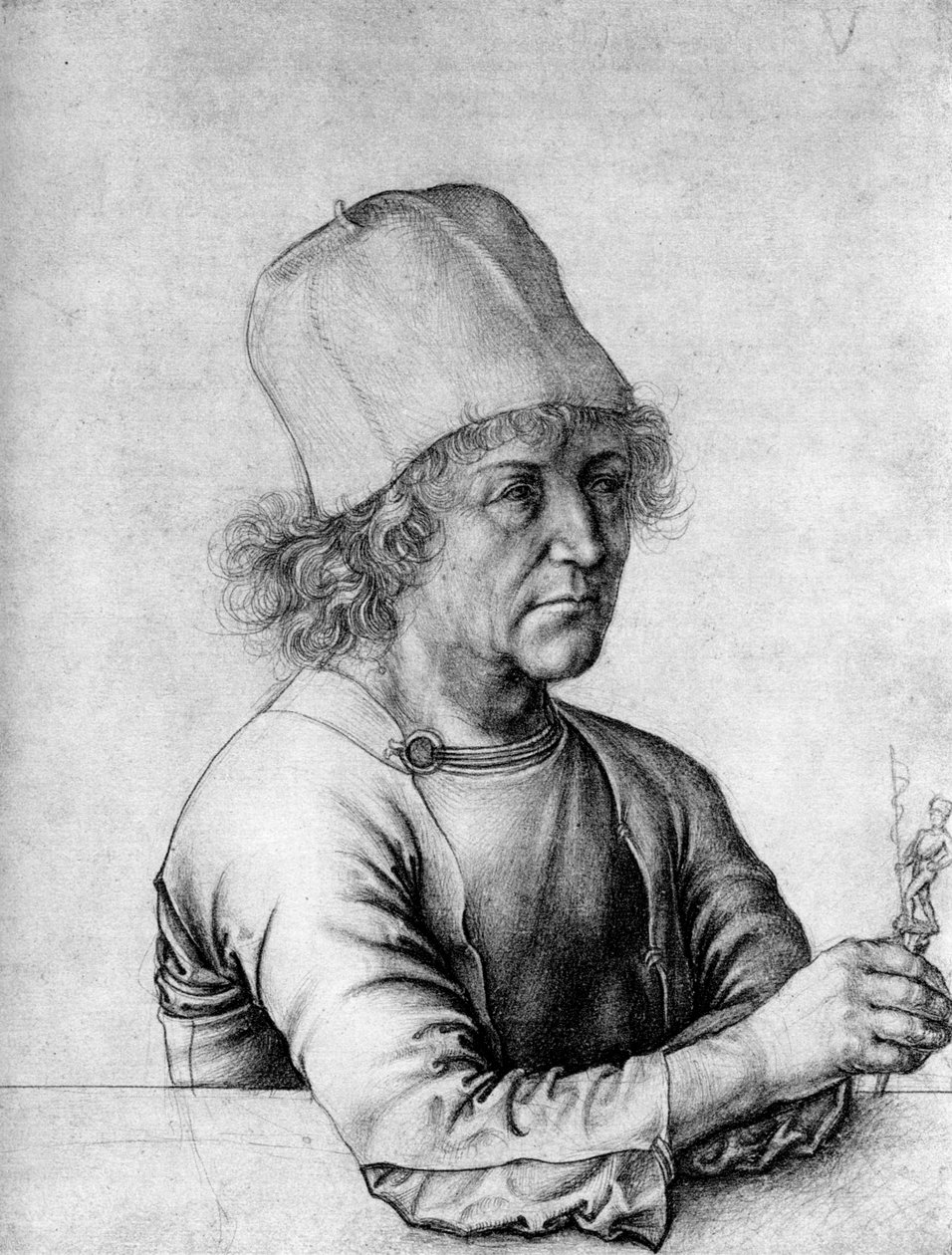 Albrecht Dürer the Elder by Albrecht Dürer: Fine art print
