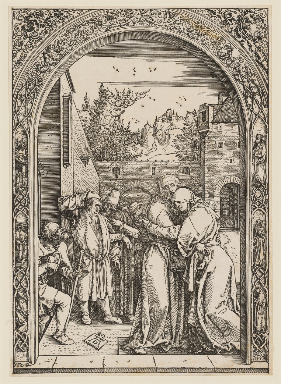 Ann and Joachim Under the Golden Gate by Albrecht Dürer
