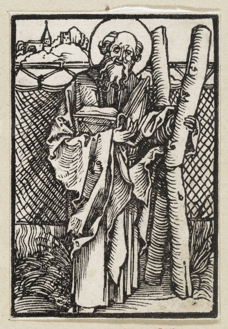 Apostle Andrew (63 Religious Scenes) by Albrecht Dürer