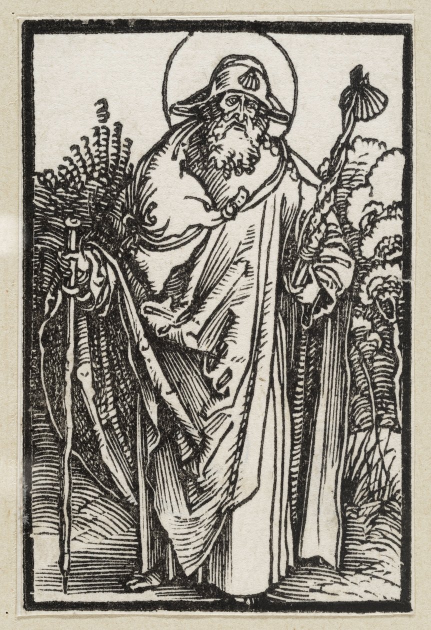 Apostle James the Greater (63 Religious Scenes) by Albrecht Dürer