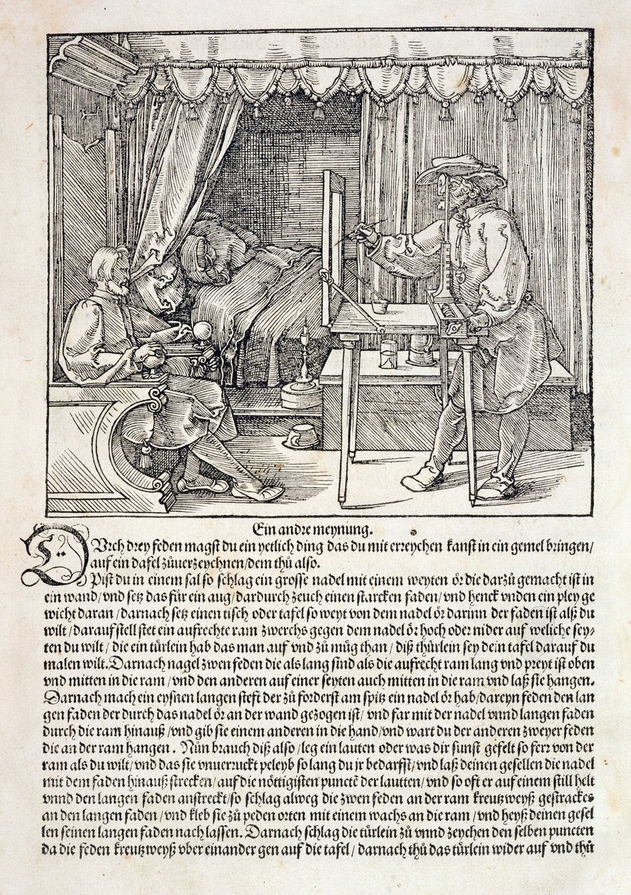 Artist Using Durer
