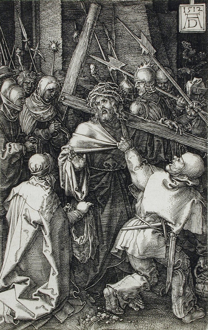 Bearing of the Cross by Albrecht Dürer