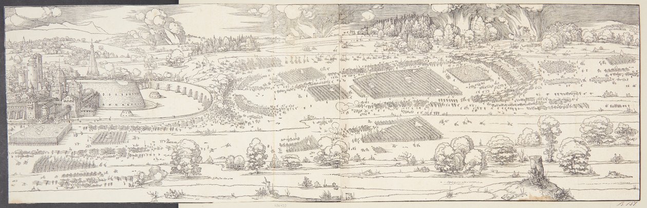 Siege of a Castle by Albrecht Dürer
