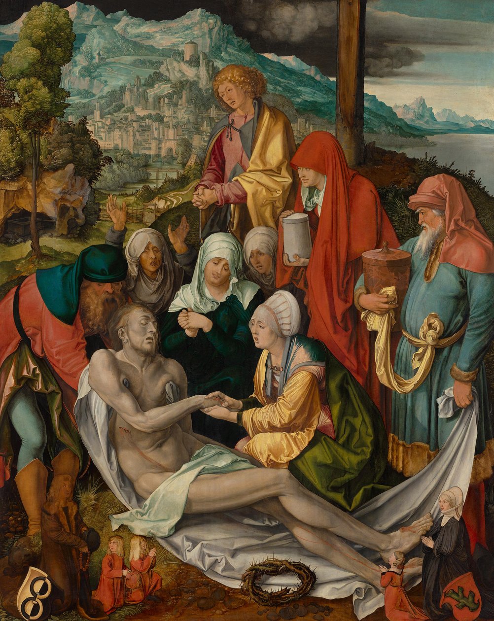 Lamentation of Christ ("Glimsche Lamentation") by Albrecht Dürer