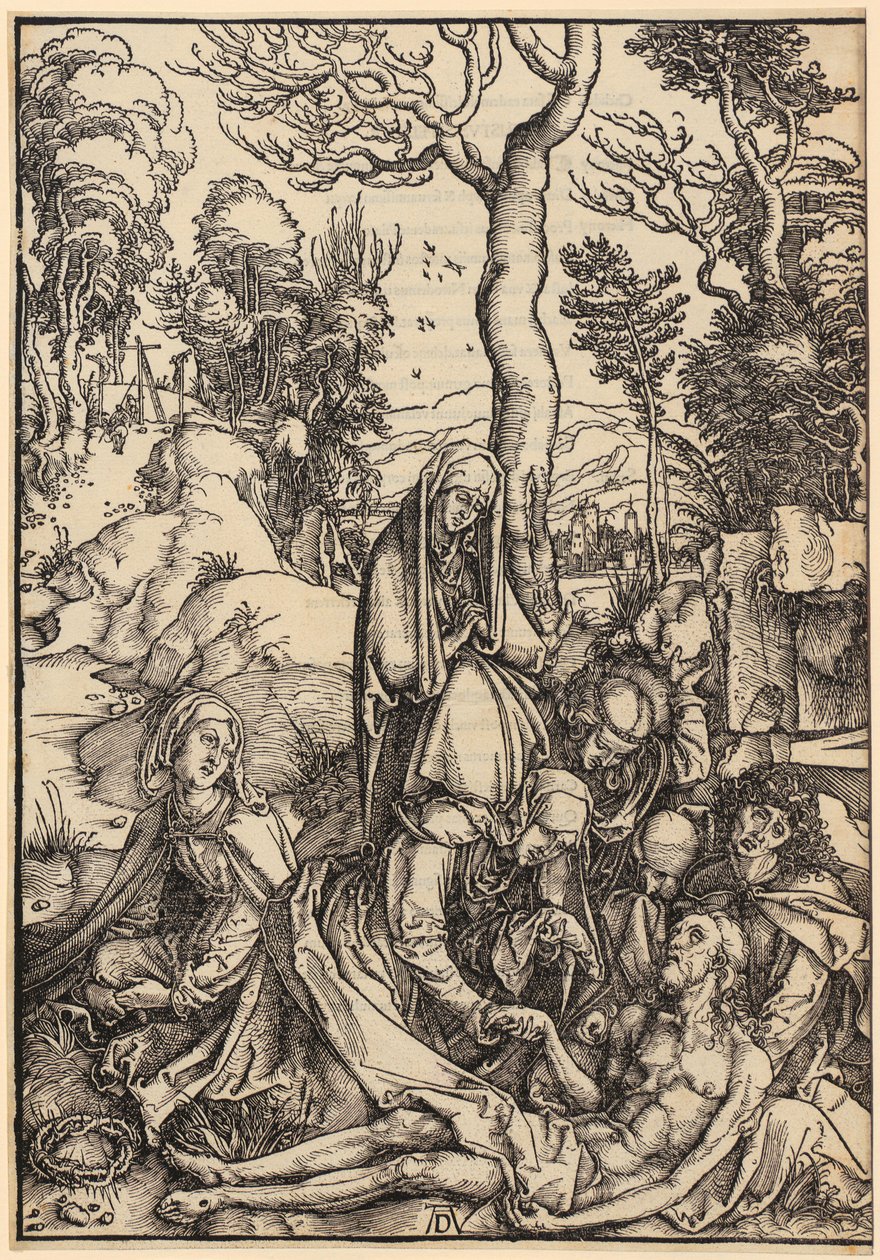 Lamentation of Christ, Plate 9 from the Series 