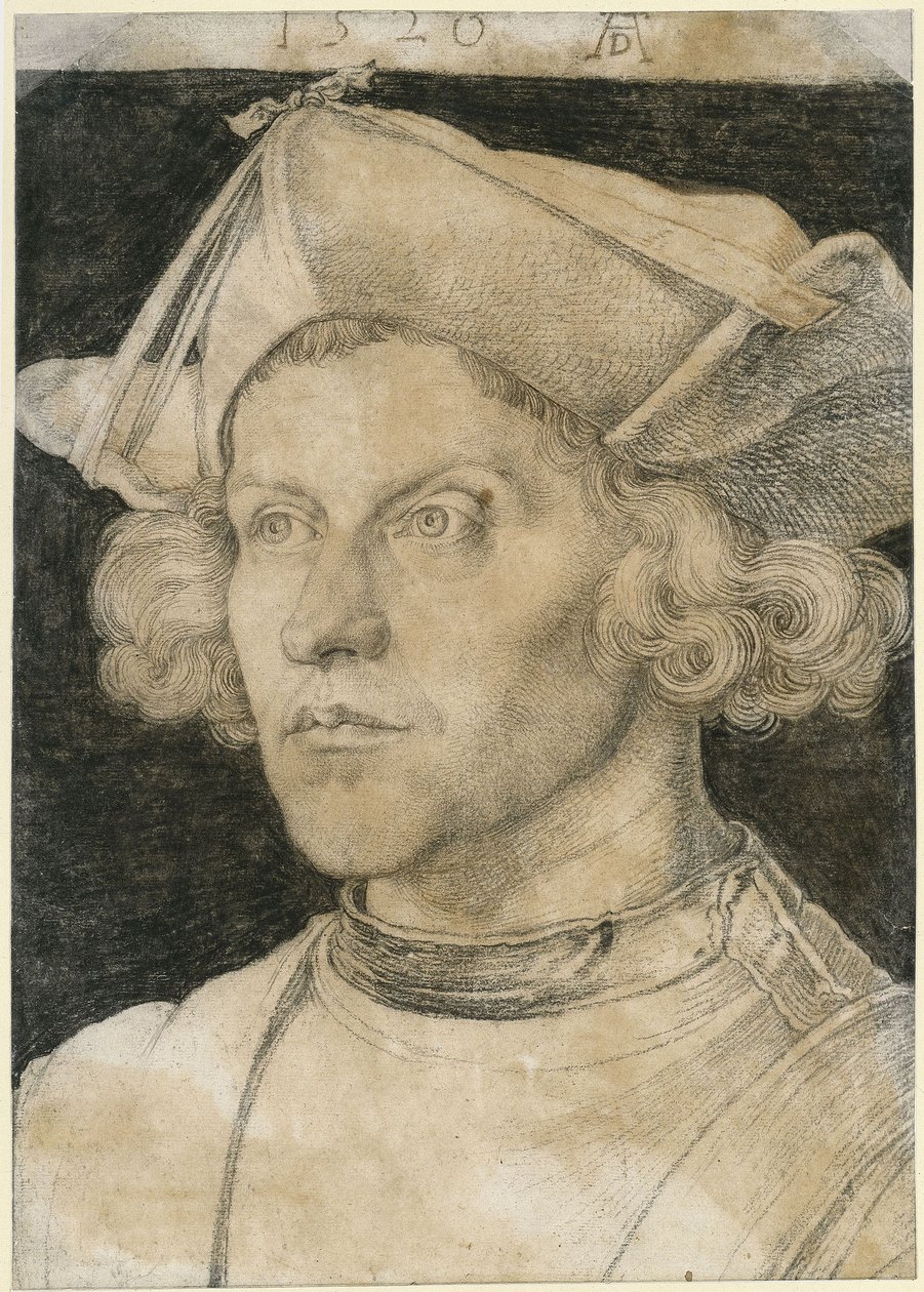 Bust of a Young Man by Albrecht Dürer