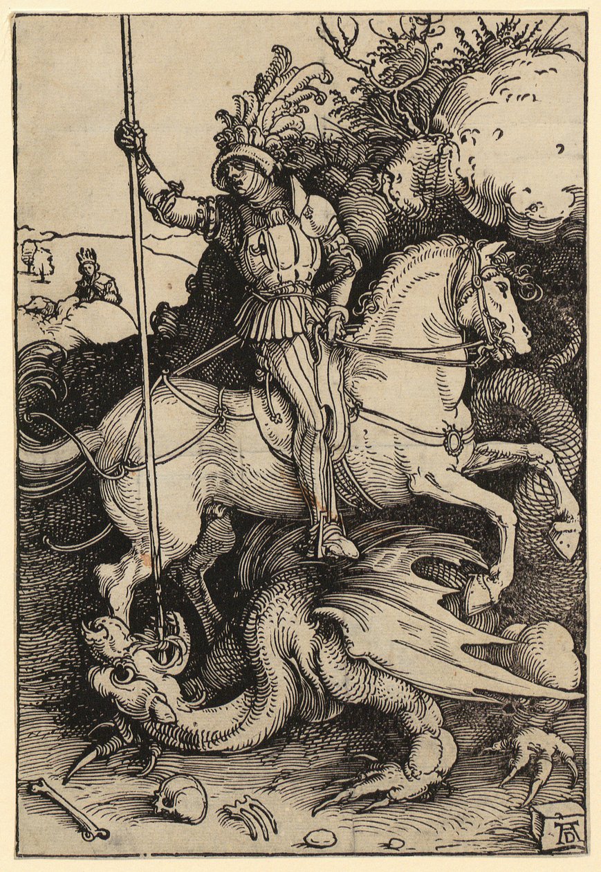 Penance of Saint John Chrysostom by Albrecht Dürer