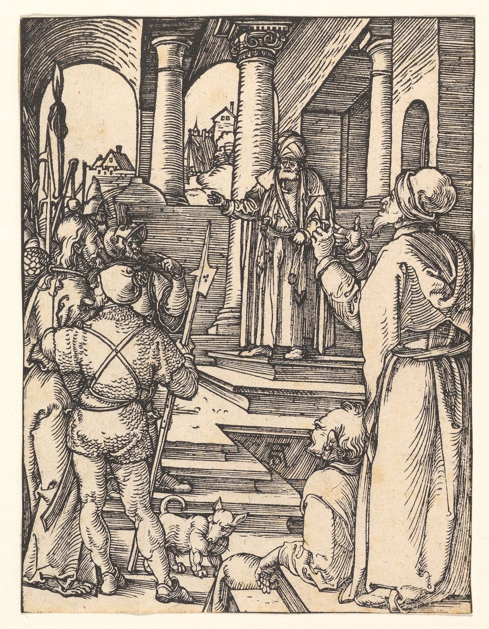 Christ Before Pilate, from "The Small Passion" by Albrecht Dürer