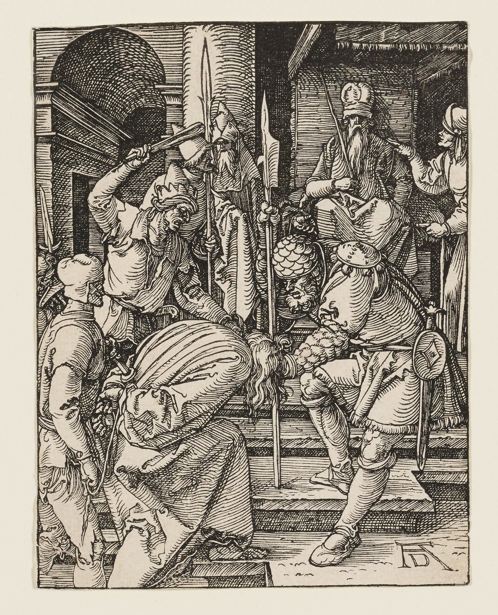 Christ Taken Before the High Priest by Albrecht Dürer