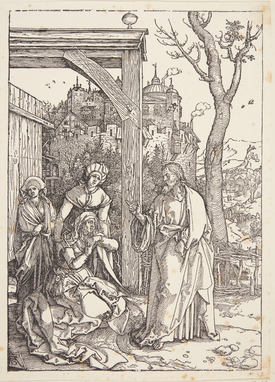 Christ Taking Leave of His Mother by Albrecht Dürer