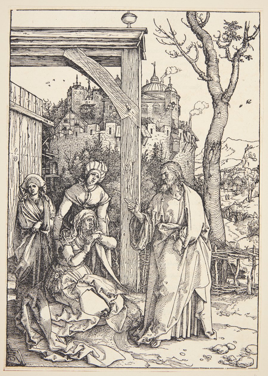 Christ Taking Leave of His Mother by Albrecht Dürer