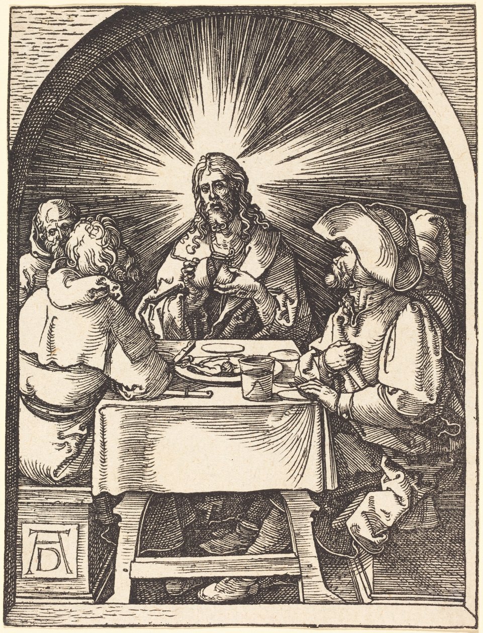 Christ at Emmaus by Albrecht Dürer