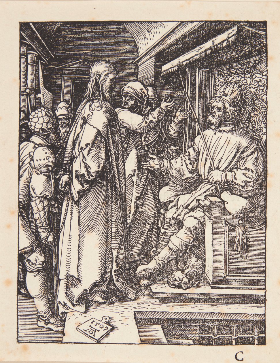 Christ before Herod by Albrecht Dürer