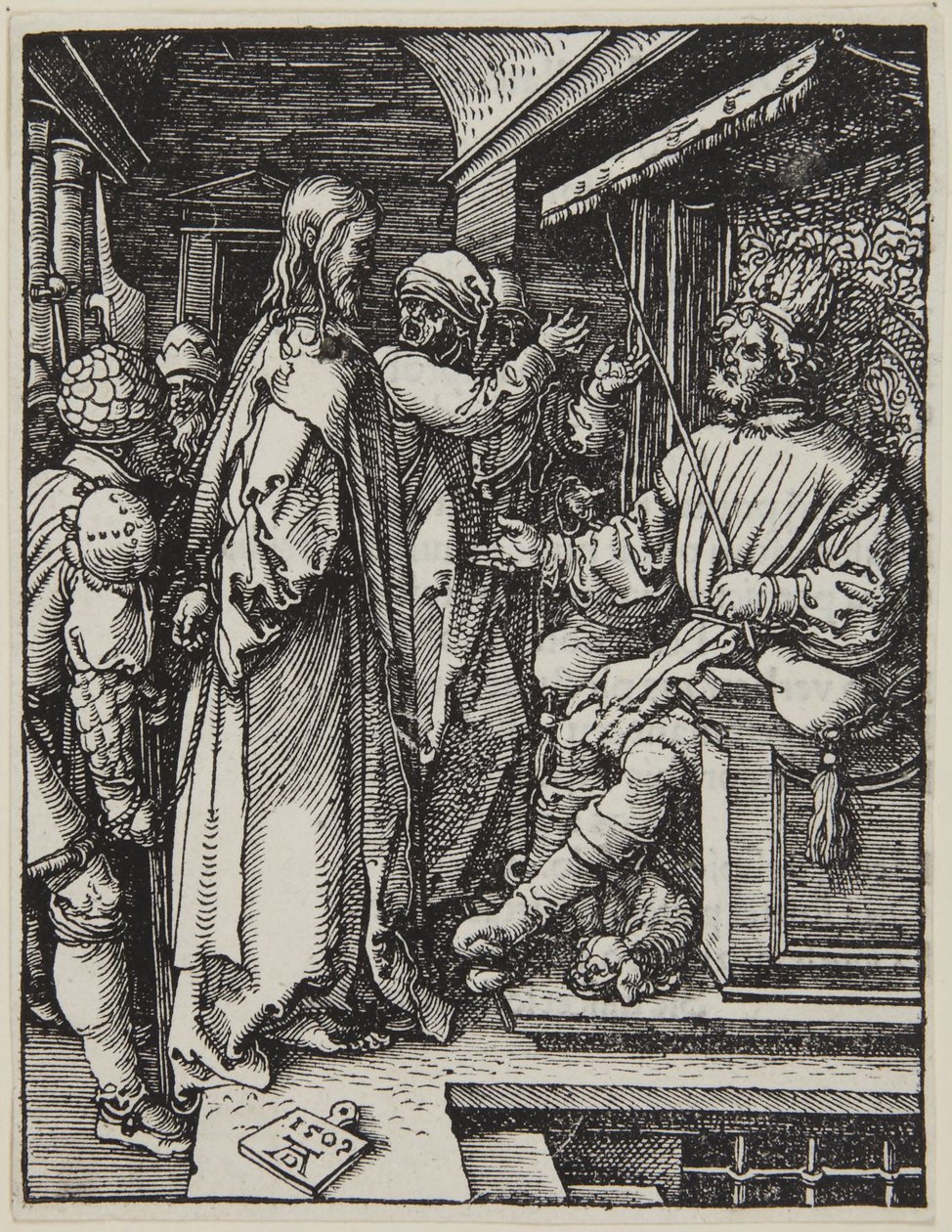 Christ before Herod by Albrecht Dürer