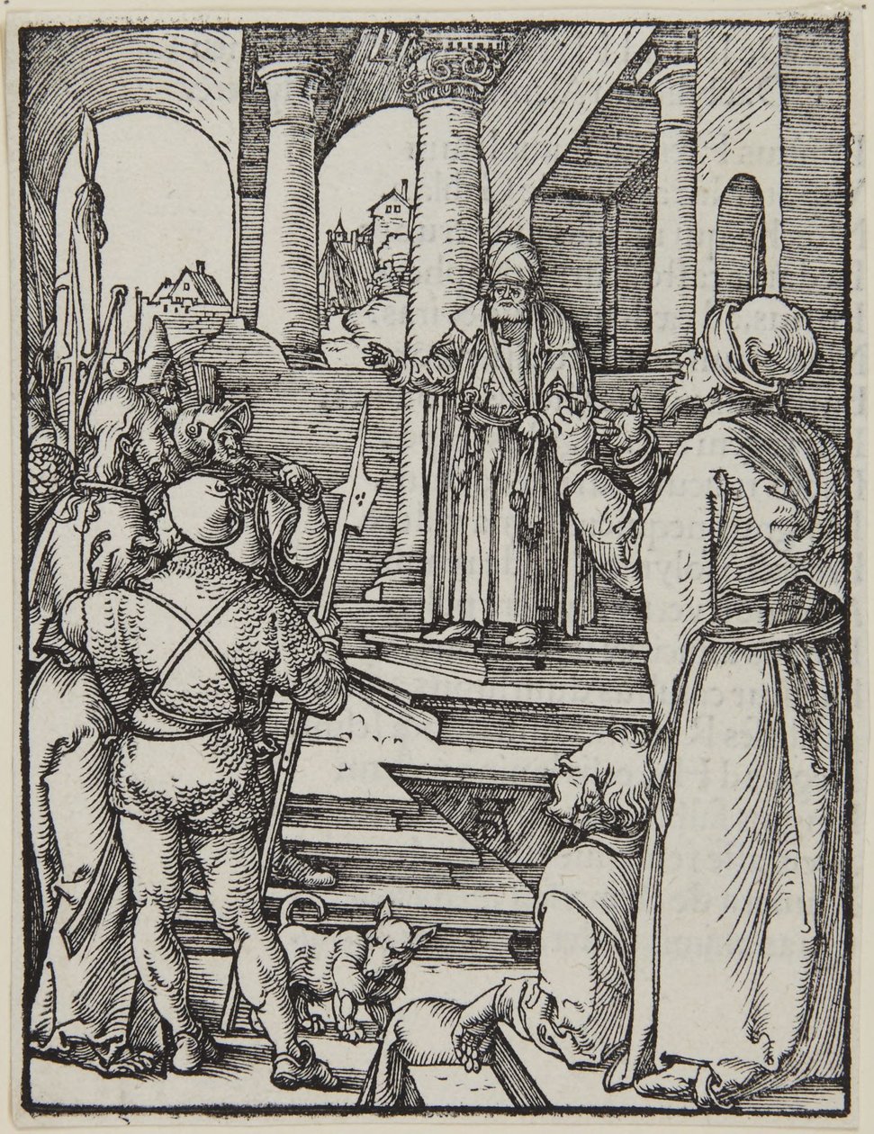 Christ before Pilate by Albrecht Dürer