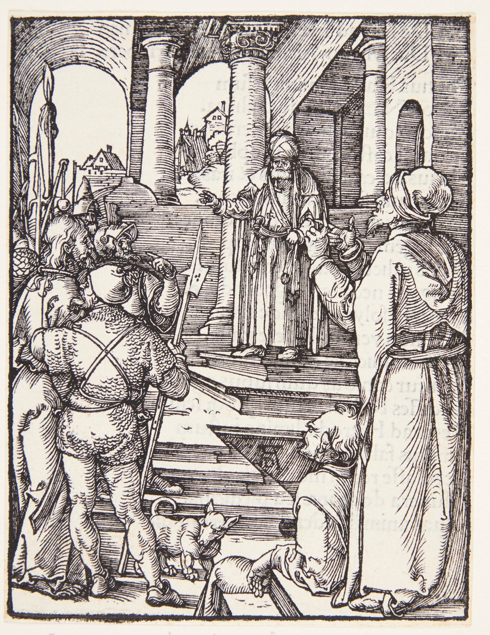 Christ before Pilate by Albrecht Dürer