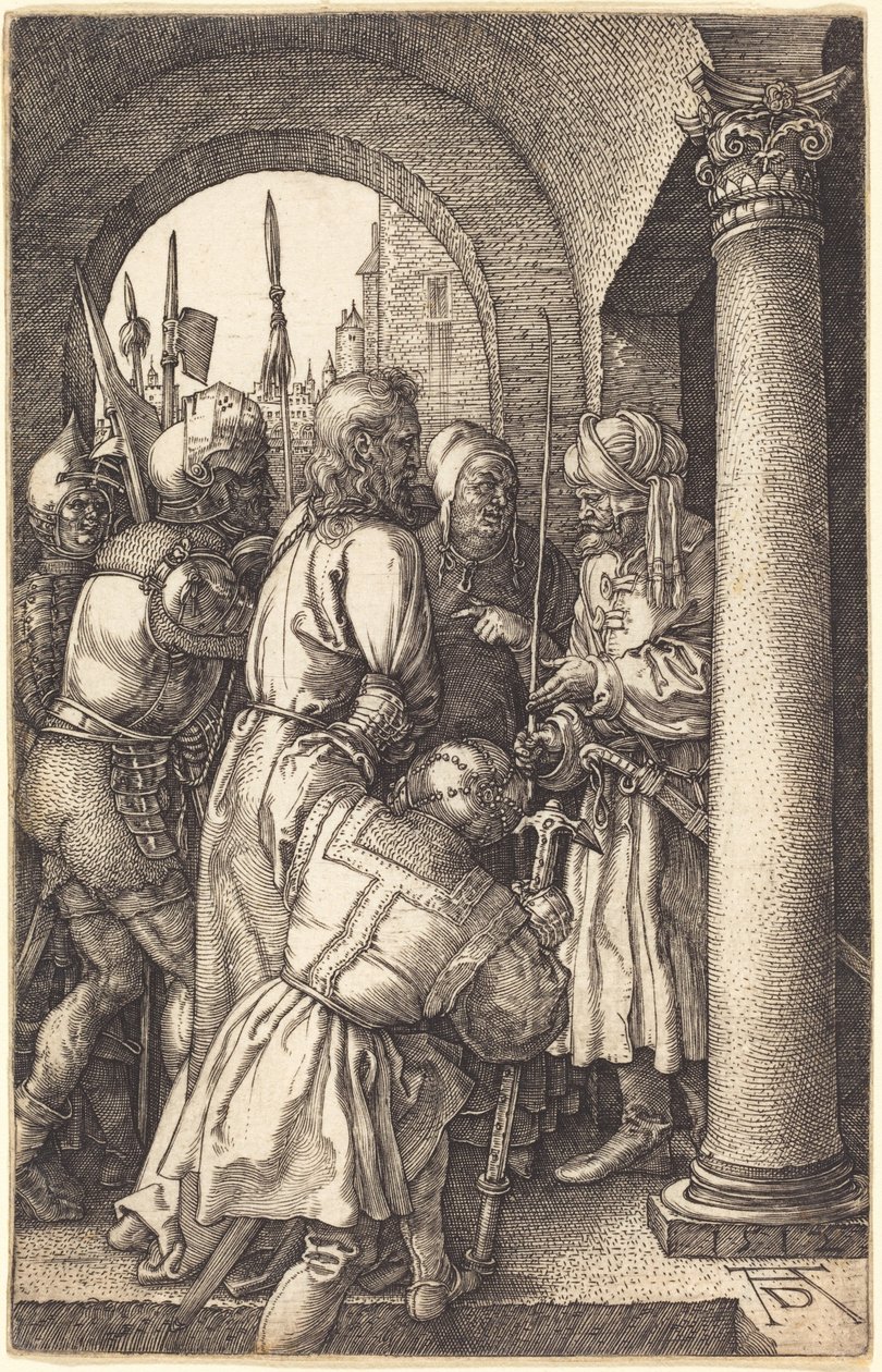 Christ before Pilate by Albrecht Dürer