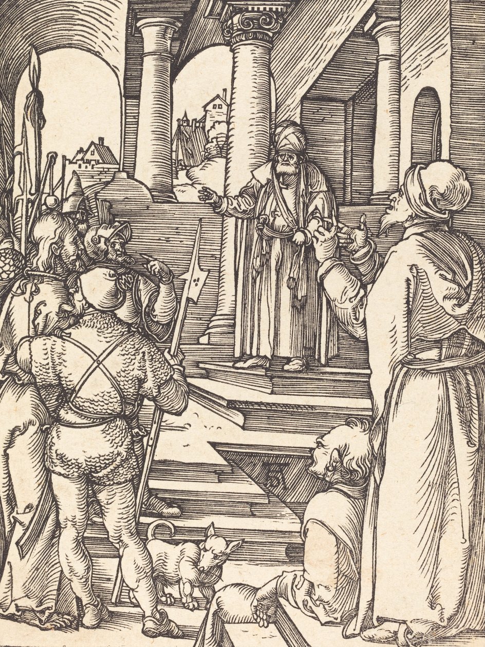 Christ before Pilate, probably c. 1509-1510 by Albrecht Dürer