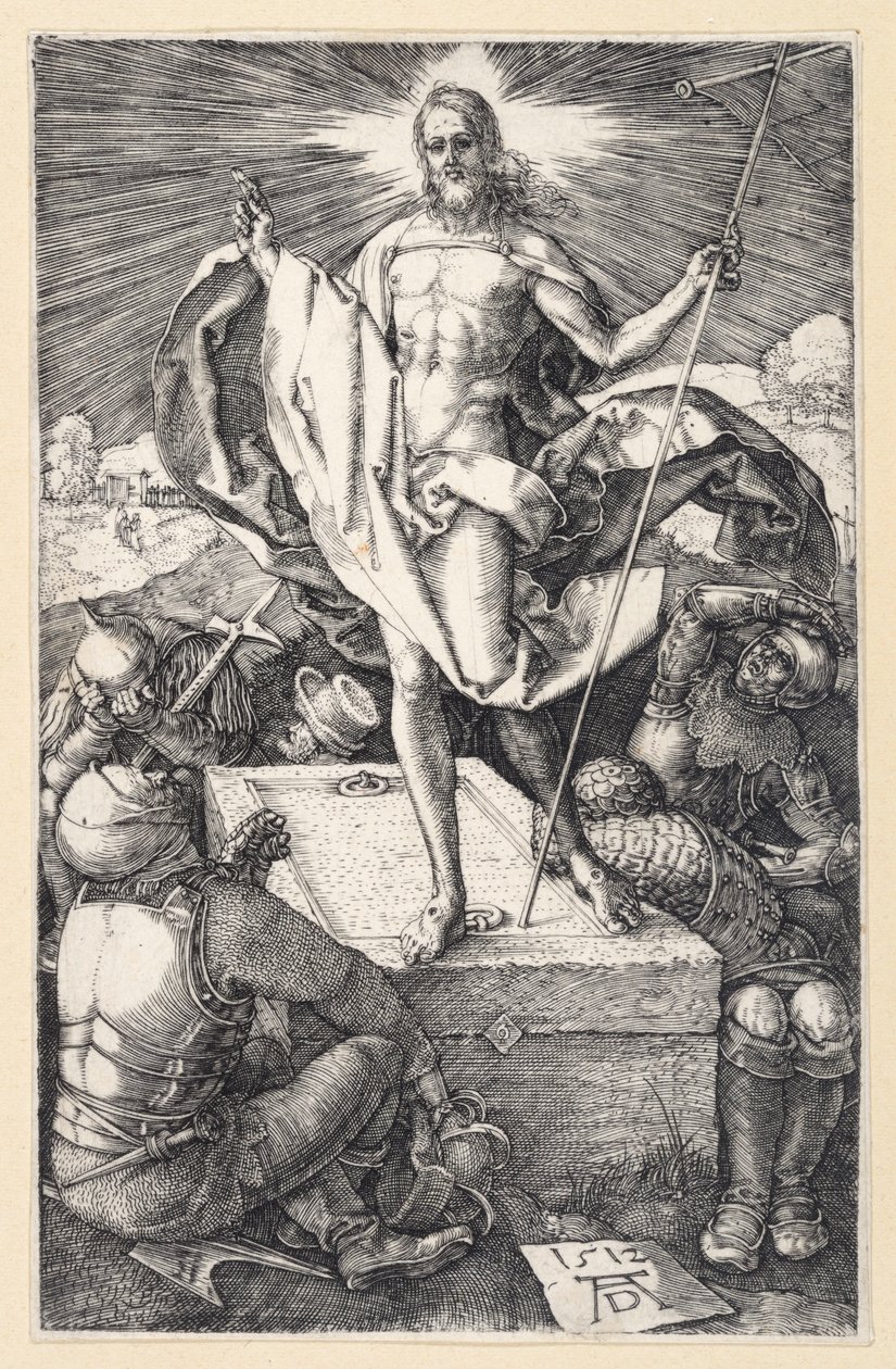 The Resurrection of Christ (Engraved Passion) by Albrecht Dürer