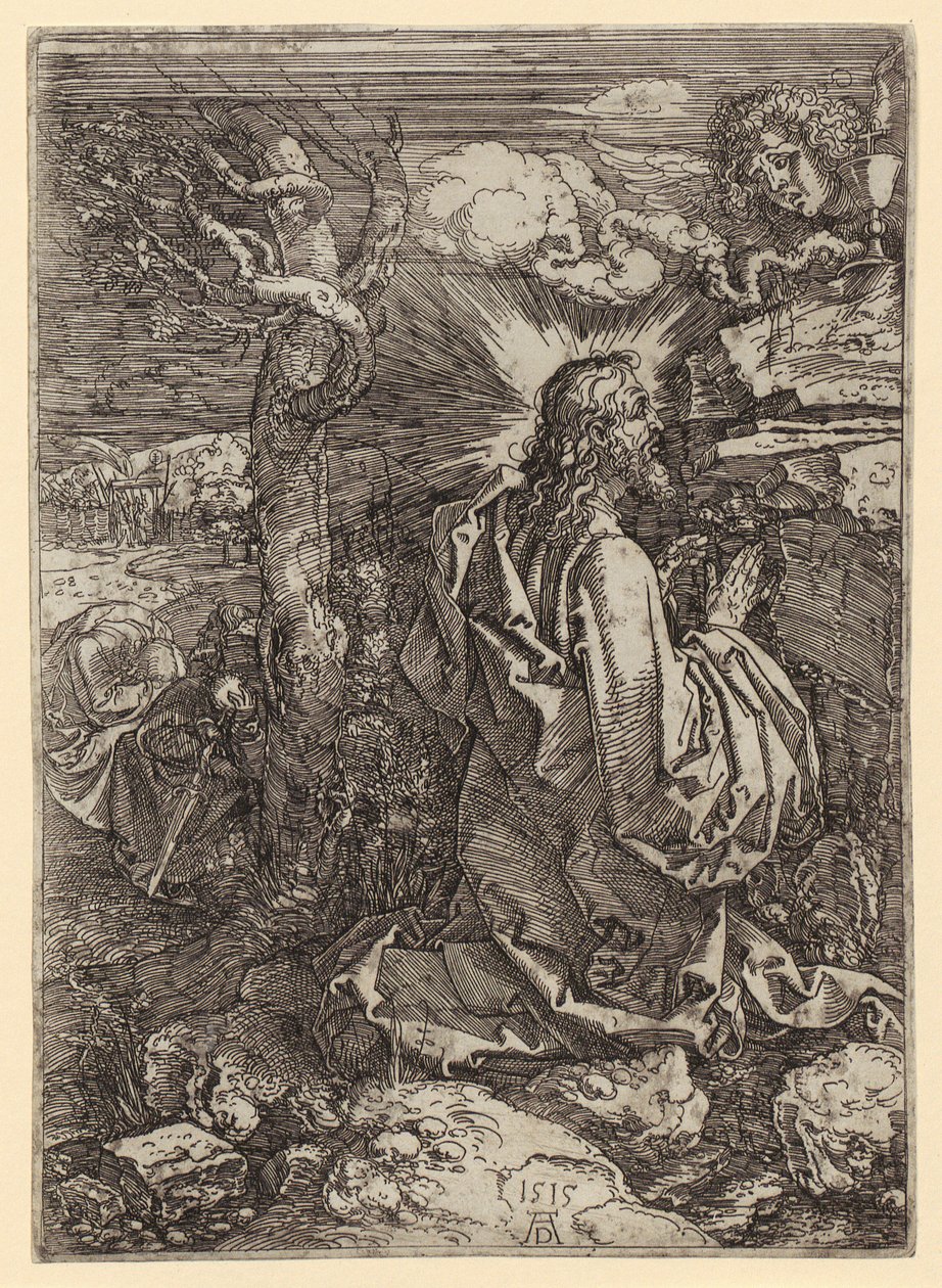 Christ on the Mount of Olives by Albrecht Dürer