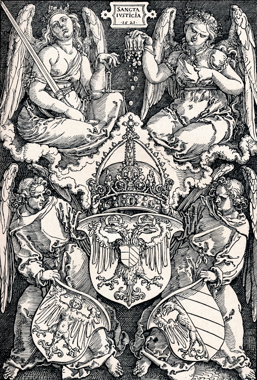 Coat of Arms of the City of Nuremberg by Albrecht Dürer
