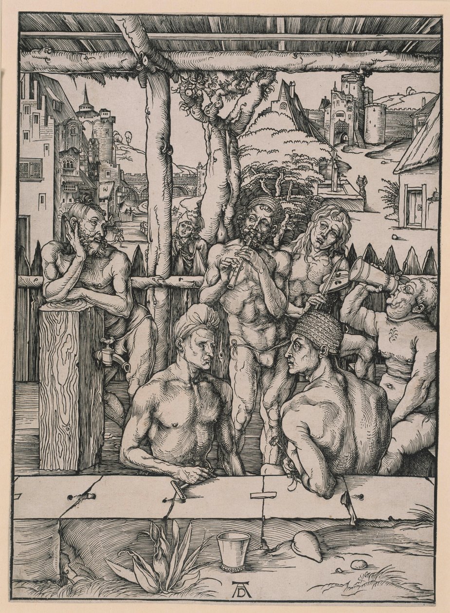 The Bathhouse by Albrecht Dürer